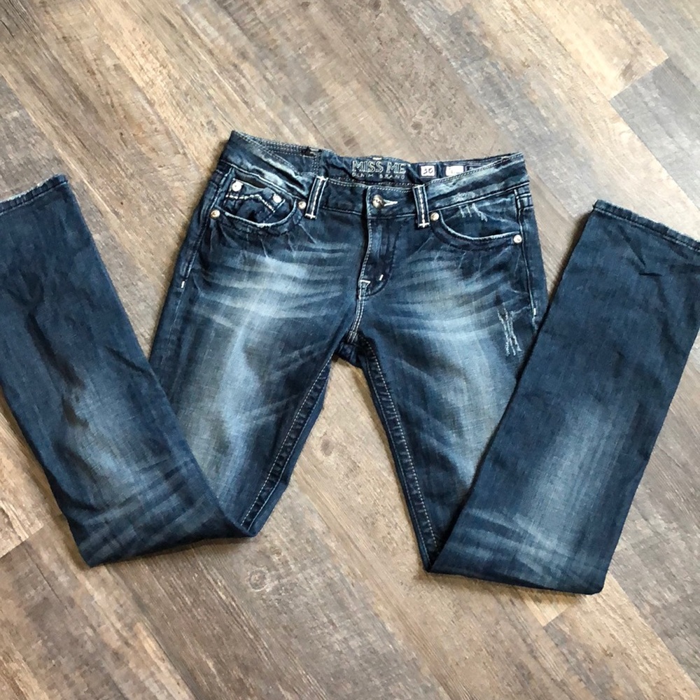 Miss me jeans size 30 straight leg
